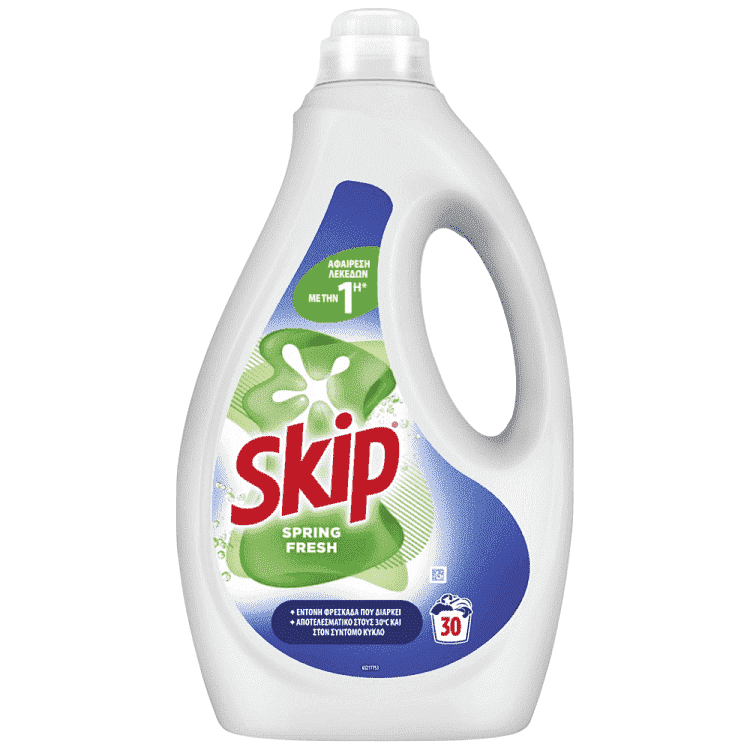 Skip Υγρό Απορρυπαντικό Πλυντηρίου Fresh 30μεζ 1,5lt