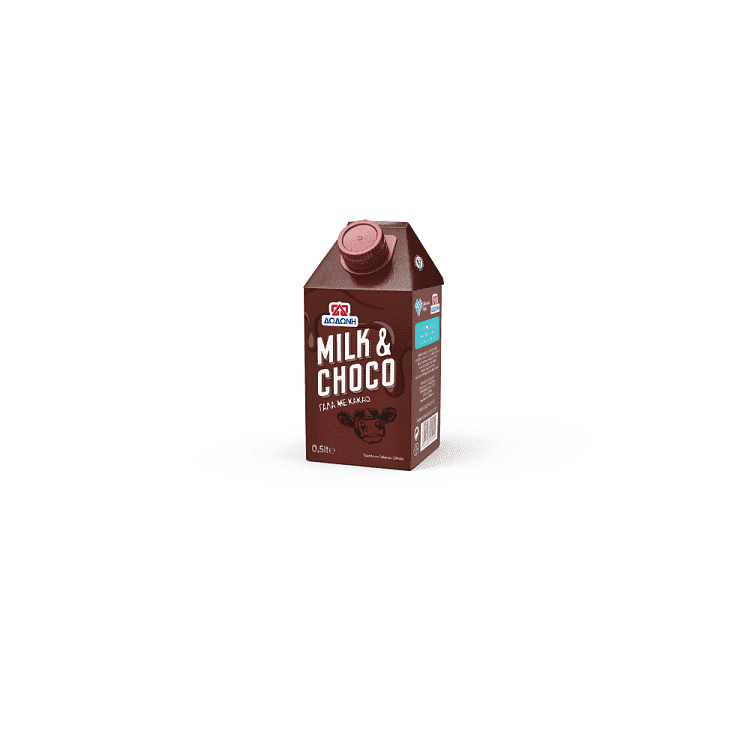 Δωδώνη Μilk & Choco Γάλα Με Κακάο 0,5lt