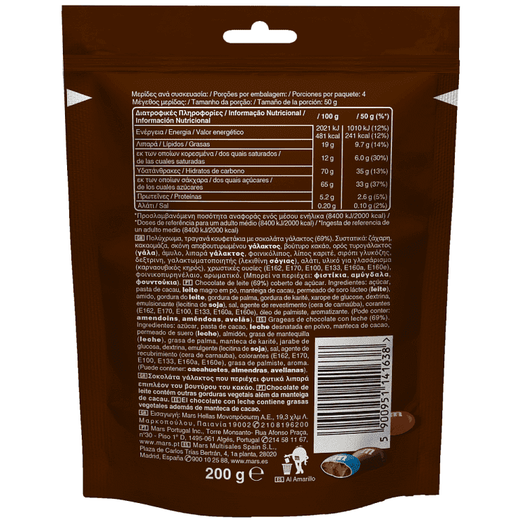 M&M's Choco Pouch 200gr