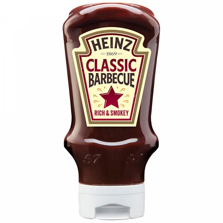 Heinz Barbeque Classic Sauce Top Down 400ml