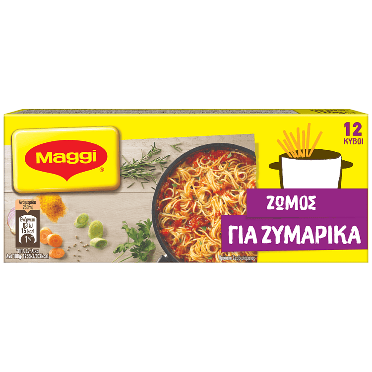 Maggi Zωμός Για Ζυμαρικά 12τεμ 6lt