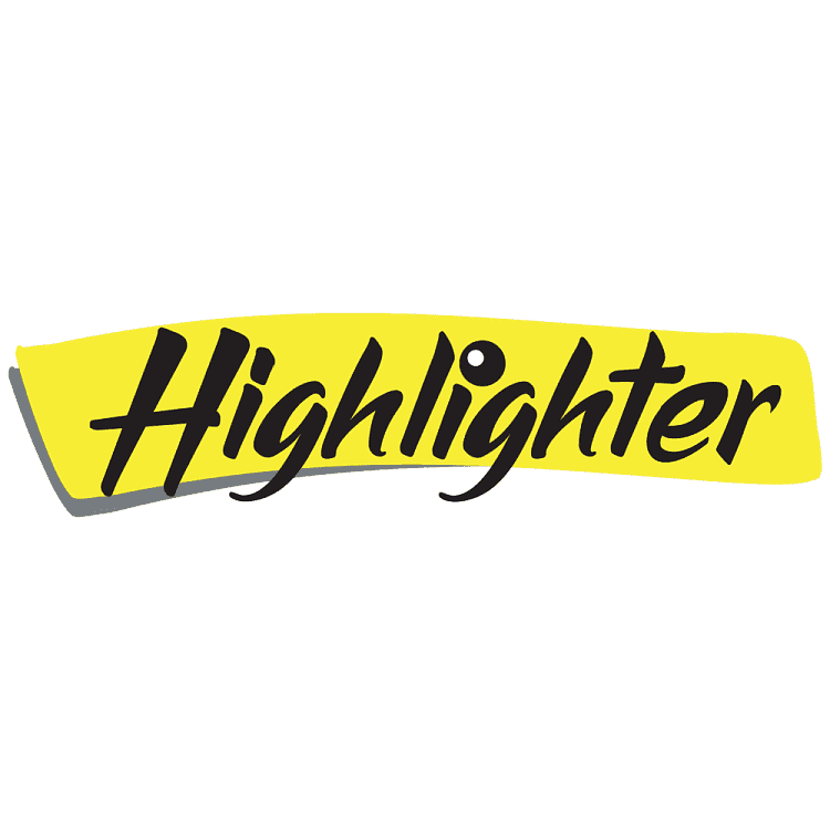 Bic Highlighter Flat Bl2 Yellow 2τεμ