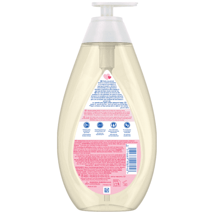 Johnson's Baby Soft Wash Αφρόλουτρο/Bath 750ml