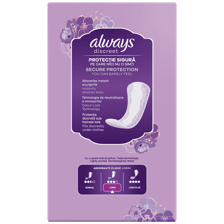 Always Discreet Σερβιετάκια Long 40τεμάχια
