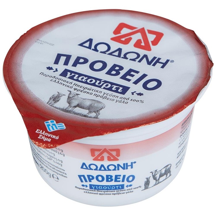Δωδώνη Γιαούρτι Πρόβειο 6% Λιπαρά 200gr