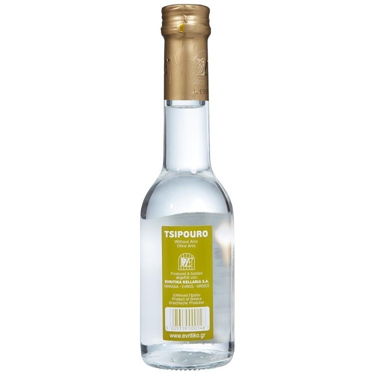 Εβριτικό Τσίπουρο Χωρίς Γλυκάνισο 200ml