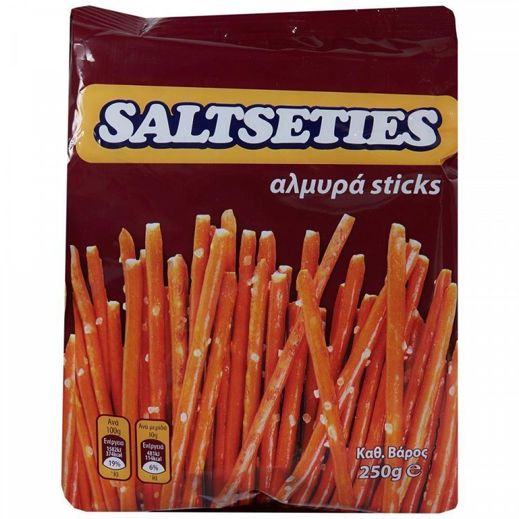 Saltseties Αλμυρά Sticks 250gr