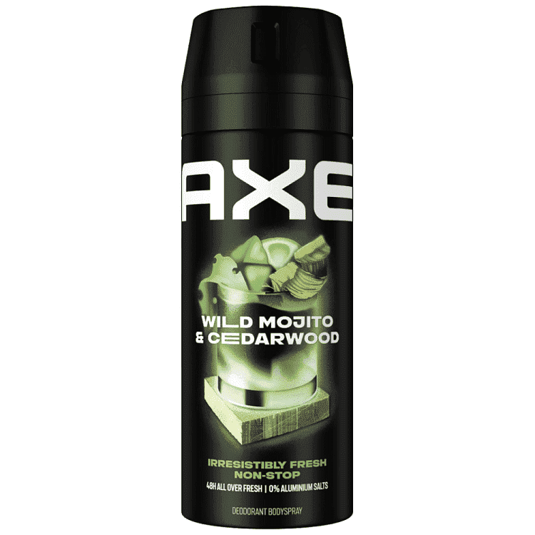 Axe Wild Mojito-Cedarwood Αποσμητικό Σώματος Spray 150ml