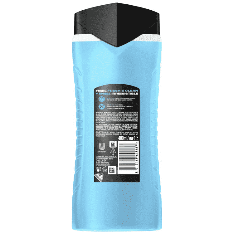 Axe Ice Chill Αφρόλουτρο 400ml