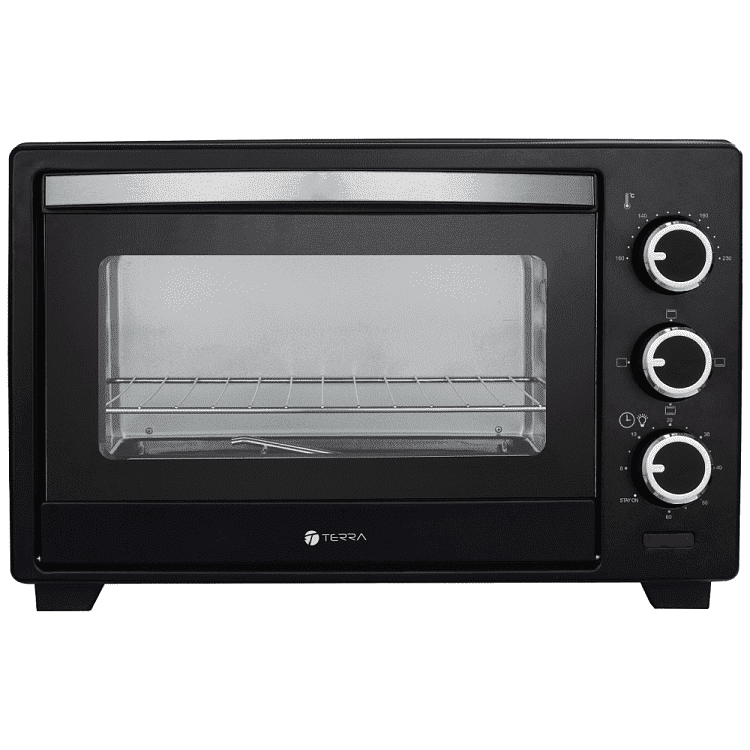 Terra Φουρνάκι 1800W 30lt Μαύρο