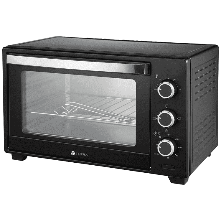 Terra Φουρνάκι 1800W 30lt Μαύρο