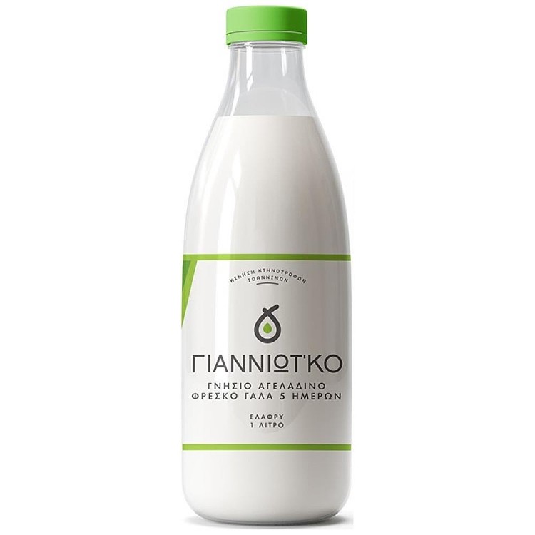 Γιαννιώτικο Γάλα Ελαφρύ 1lt