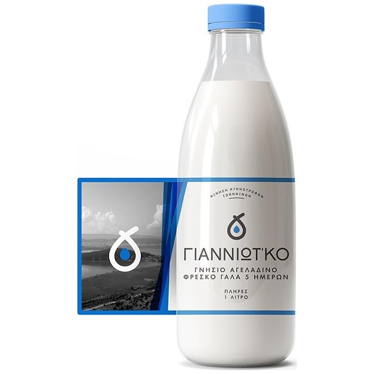 Γιαννιώτικο Γάλα Πλήρες 1lt