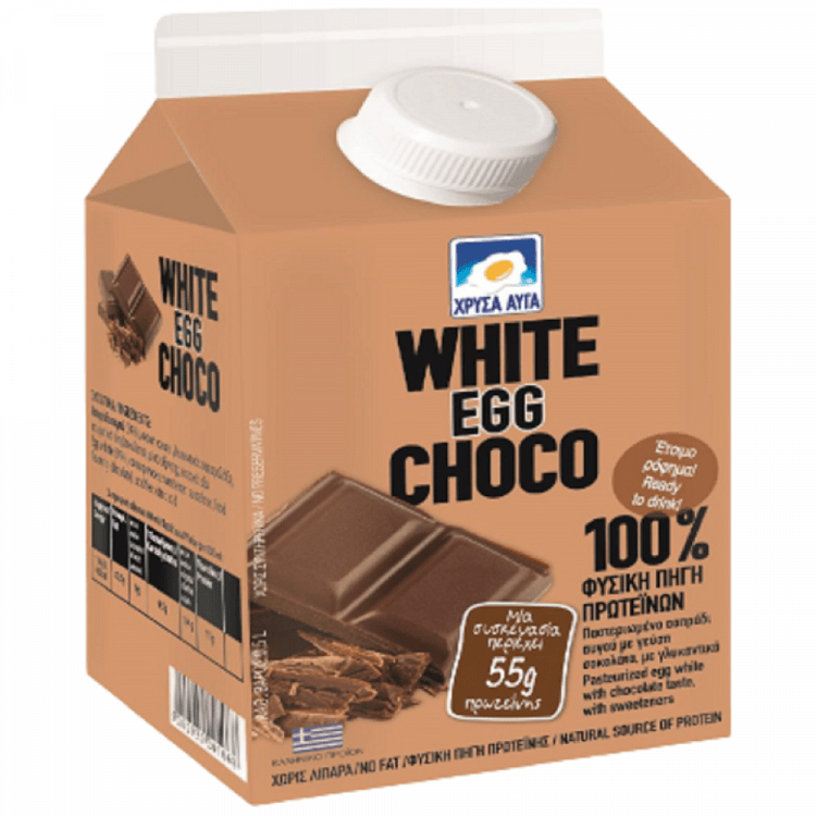 Χρυσά Αυγά Ασπράδι Αυγού Σοκολάτα 500gr