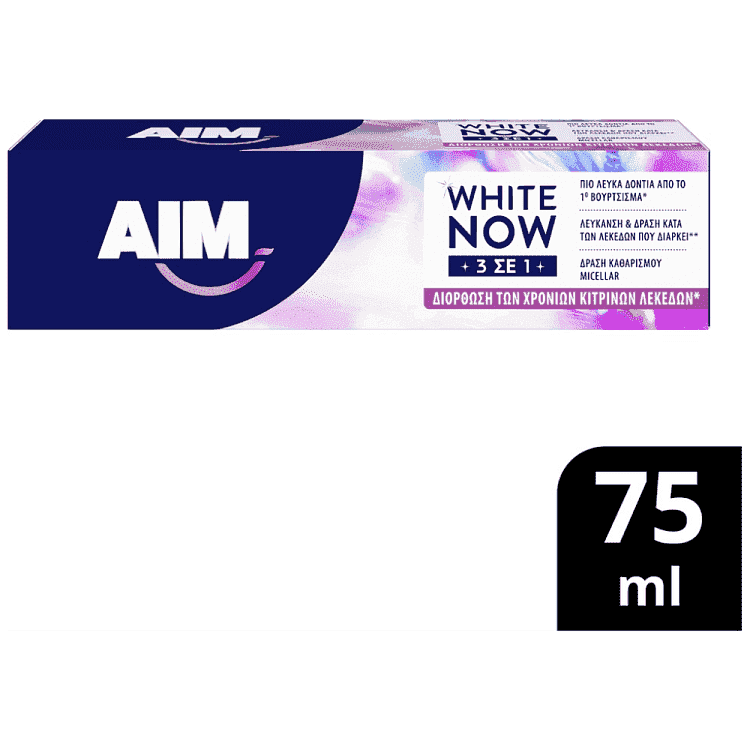ΑΙΜ Οδοντόκρέμα White Now Forever Young 75ml