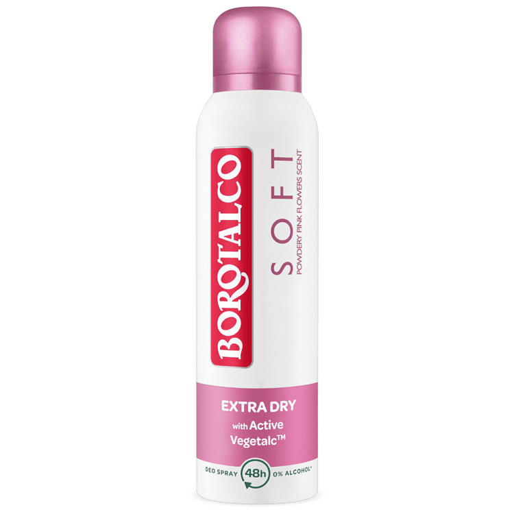 Borotalco Αποσμητικό Σώματος Soft Σπρέυ 150ml