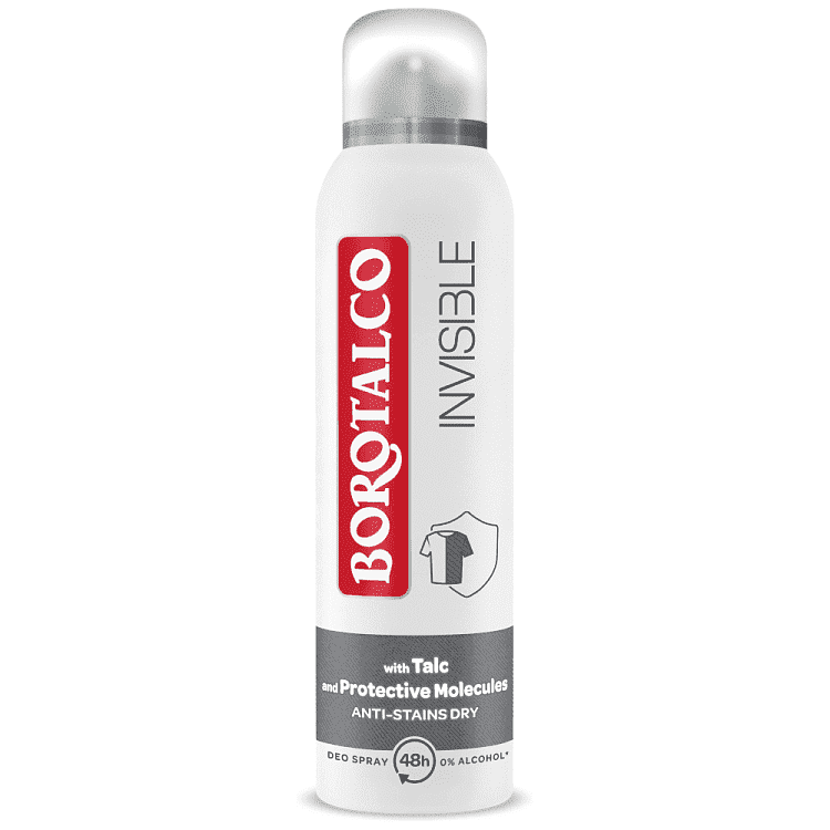 Borotalco Invisible Αποσμητικό Σώματος Spray 150ml