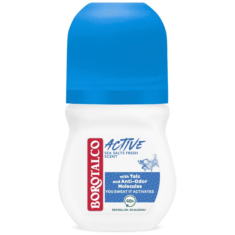 Borotalco Active Sea Salts Fresh Αποσμητικό Roll On 50ml