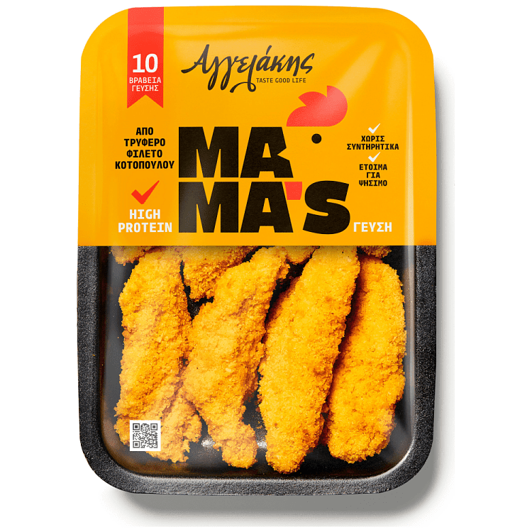 Mama's Strips Φιλετίνια Κοτόπουλου 400gr