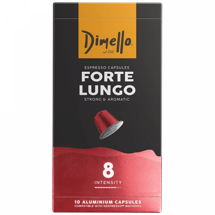 Dimello Κάψουλες Espresso Forte Lungo 10τεμ