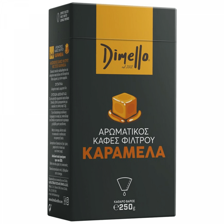 Dimelo Καφές Φίλτρου Καραμέλα 250gr