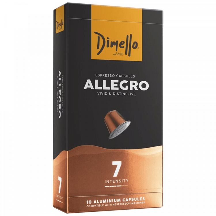 Dimello Κάψουλες Espresso Allegro 10τεμ
