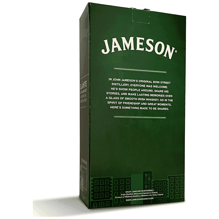 Jameson Ουίσκυ Ιρλανδίας 700ml + 2 Ποτήρια Δώρο