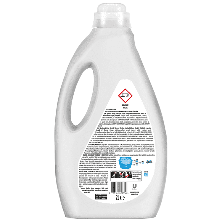 Skip Υγρό Απορρυπαντικό Πλυντηρίου Ρούχων Fresh 40μεζ 2lt