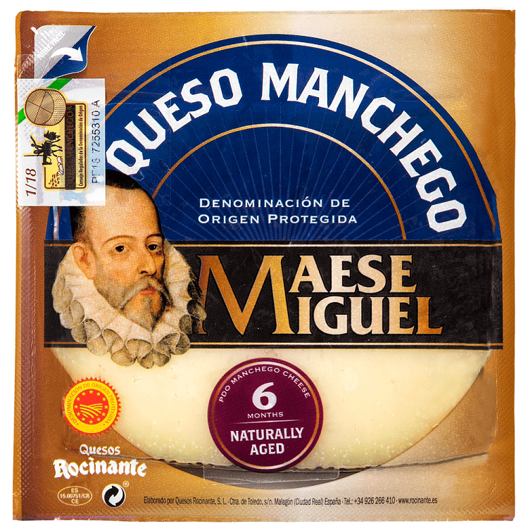 Manchego Τύρι Ποπ 6μηνης Ωριμάνσης 150gr