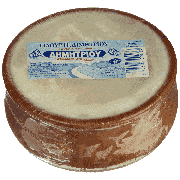 Δημητρίου Γιαούρτι Πρόβειο Πήλινο 240gr