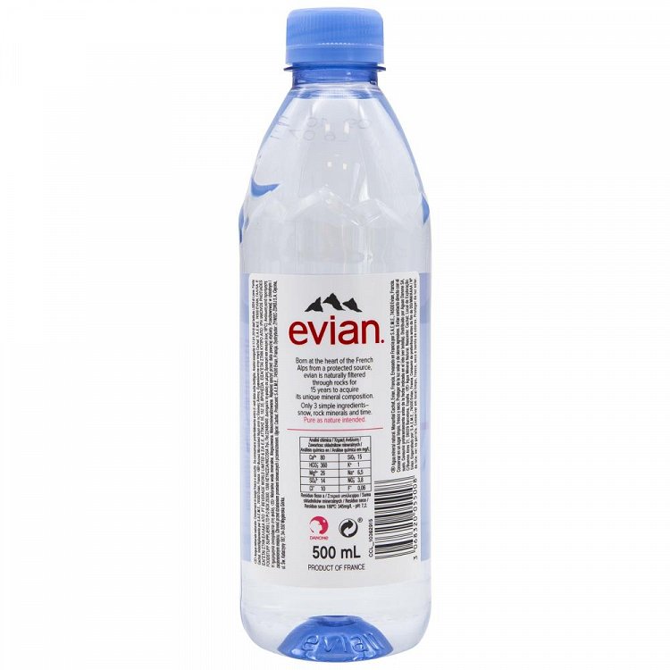 Evian Μεταλλικό Νερό 500ml