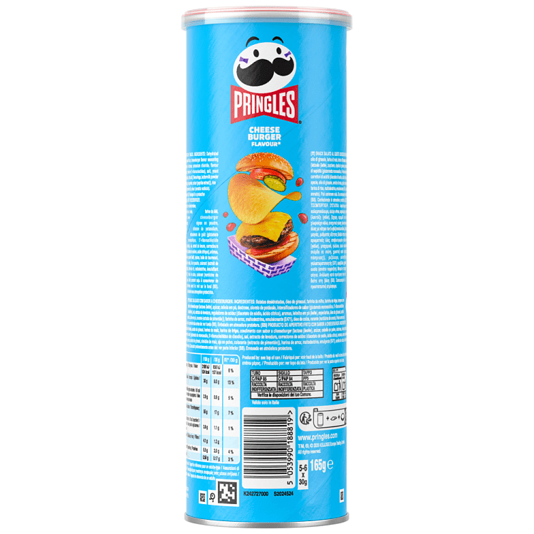 Pringles Cheeseburger 165gr