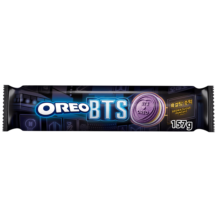 Oreo Μπισκότα Καστανή Ζάχαρη Πανκέικ Bts 157gr