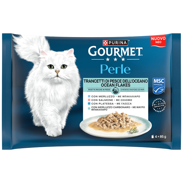Gourmet Perle Φιλετάκια Με Ψάρι 340gr