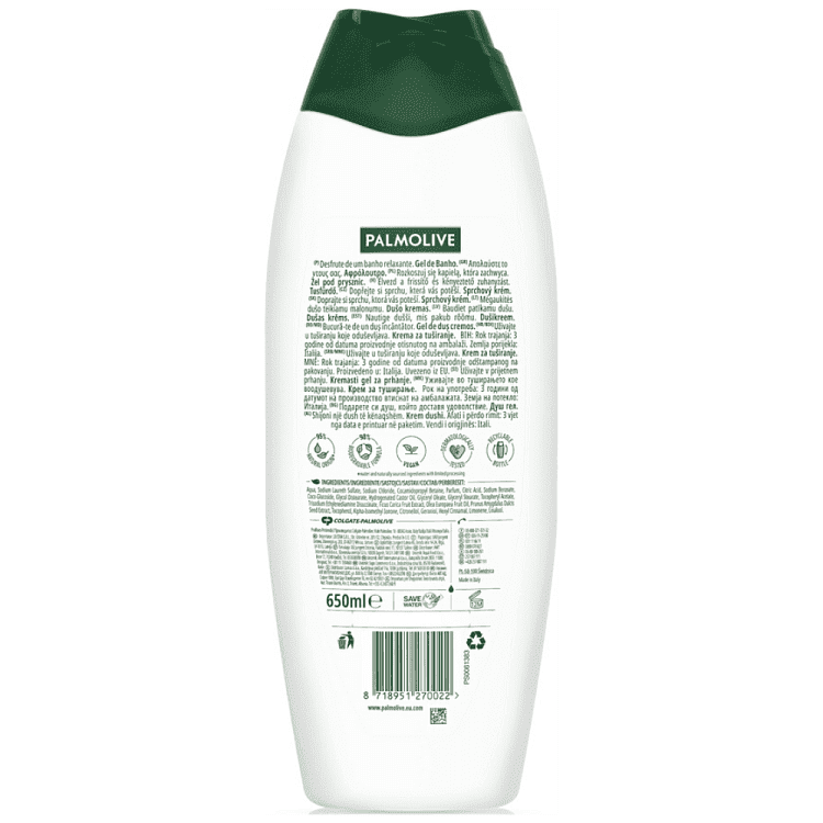 Palmolive Αφρόλουτρο Naturals Ελιά 650ml