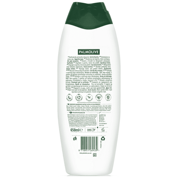 Palmolive Αφροντούς Μέλι & Γάλα 650ml