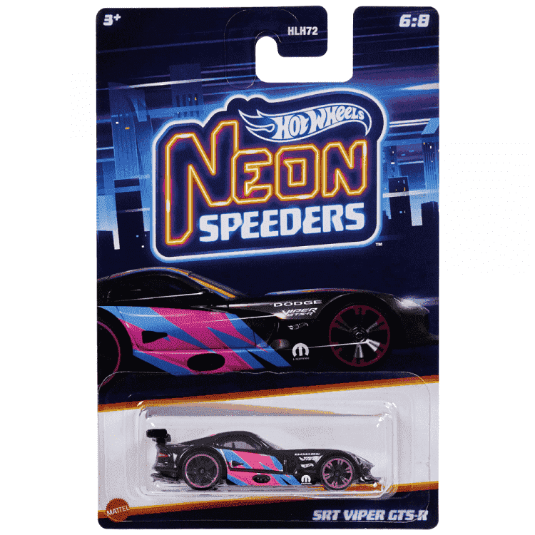 Hot Wheels Αυτοκινητάκια Neon Speeders