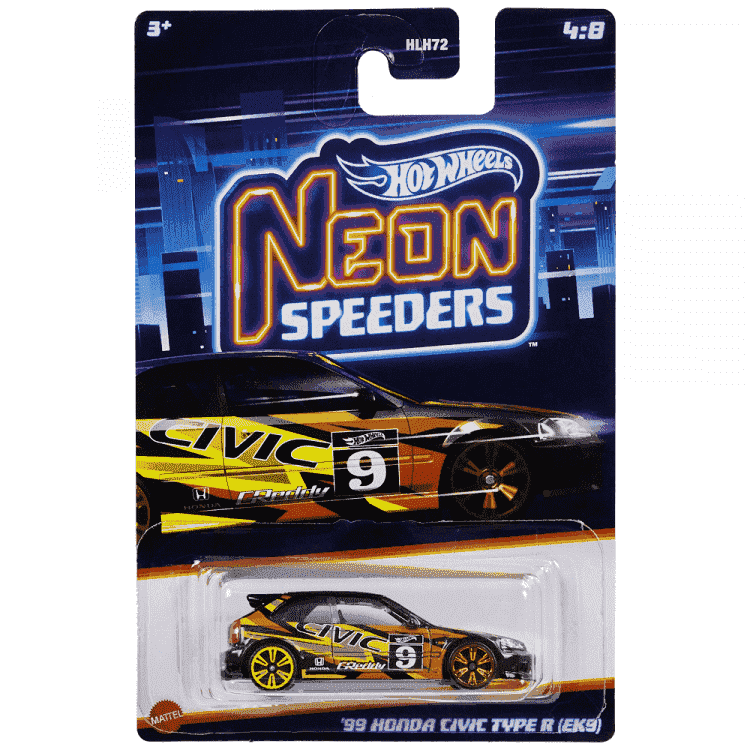 Hot Wheels Αυτοκινητάκια Neon Speeders