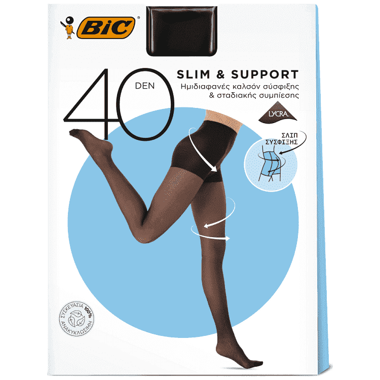 Bic Panty Slim & Support 40L