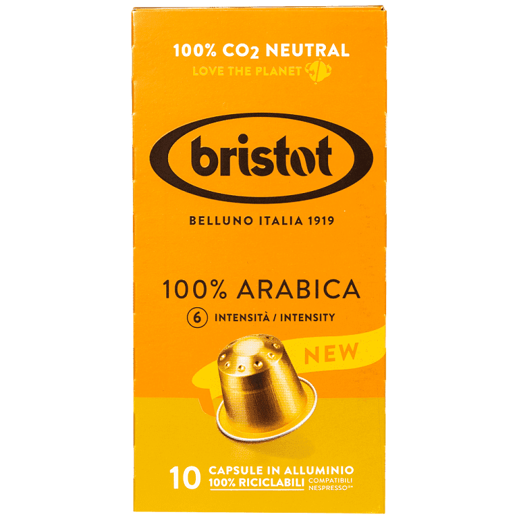 Bristot Κάψουλες Espresso Arabica 10τεμ