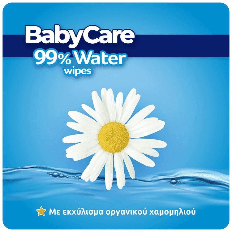 BabyCare 99% Water Μωρομάντηλα Triple Pack 3x72τεμ