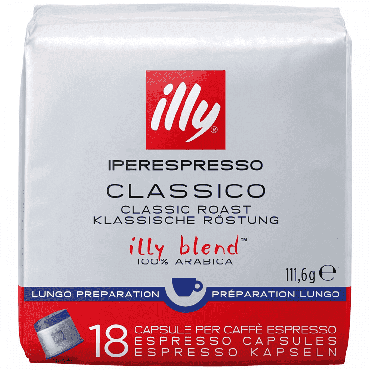 Illy Iperespresso Cube Lungo Κάψουλες 18τεμ (120gr)