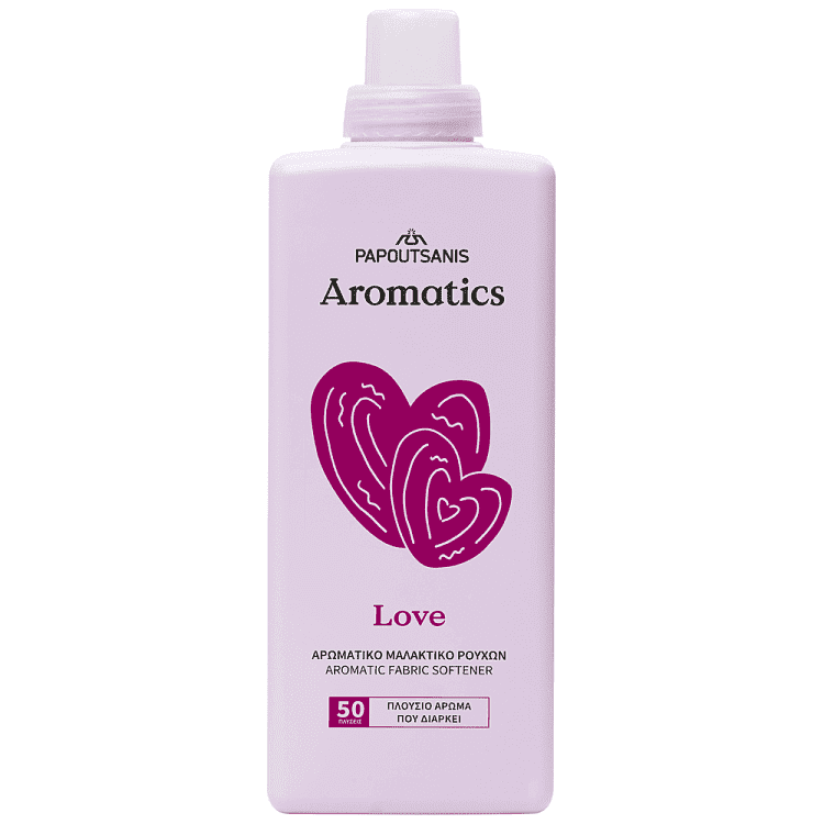 Aromatics Μαλακτικό Ρούχων Συμπυκνωμένο Love 50μεζ 1000ml