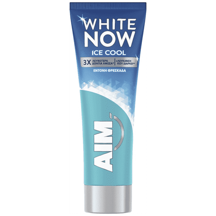 Aim Οδοντόκρεμα White Now Ice Cool Mint 75ml