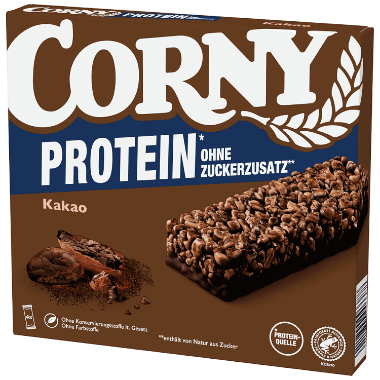 Corny Protein Bars Cocoa 25gr 4τεμ