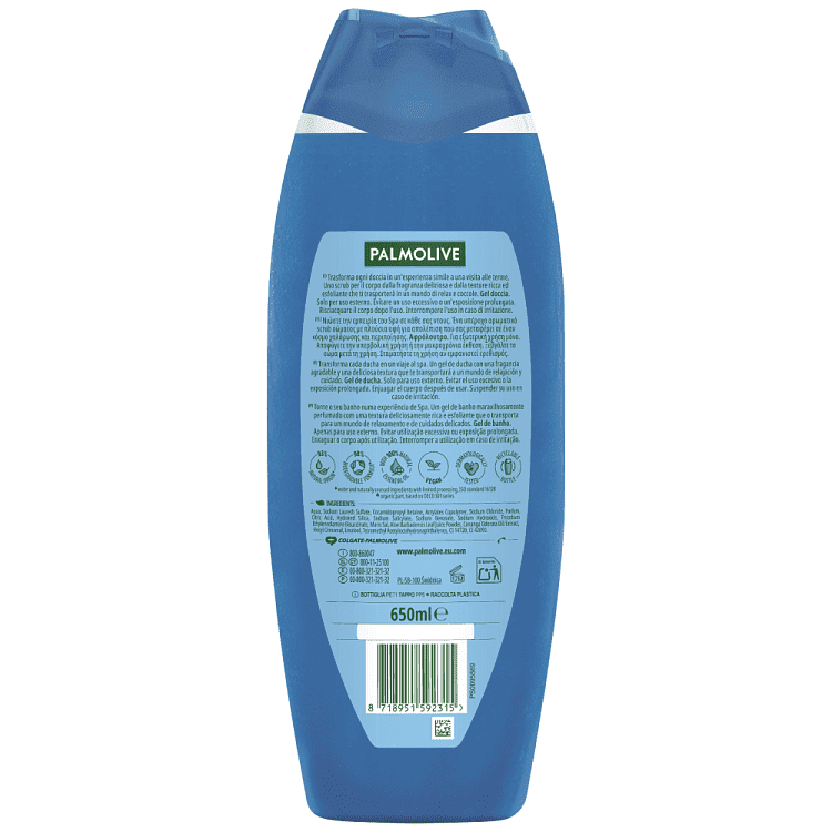 Palmolive Wellness Massage Αφρόλουτρο 650ml