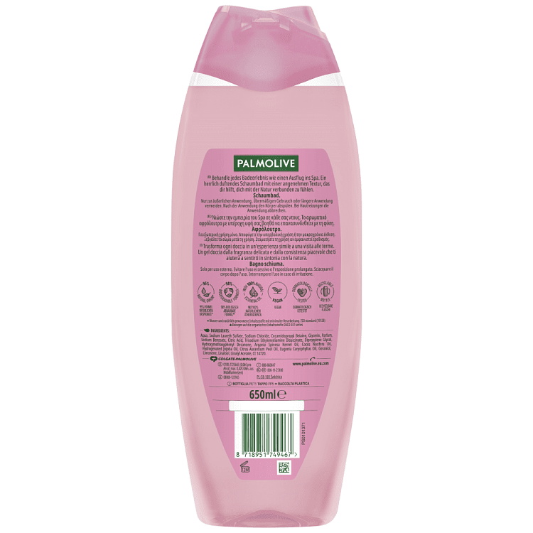 Palmolive Αφρόλουτρο Silky Oil 650ml