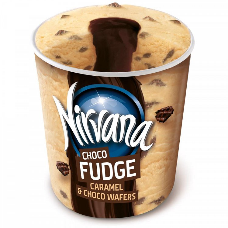 Nirvana Choco Fudge 630gr 850ml