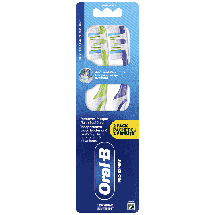 Oral-B Οδοντόβουρτσα Deep Clean 2τεμ