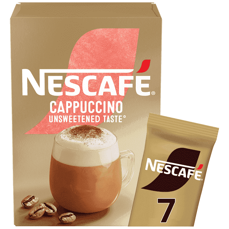 Νescafe Cappuccino Unsweetened Φακελάκια 14.2gr